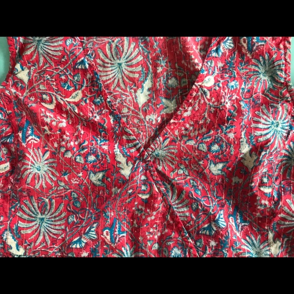 Lucky Brand Whimsical Cold Shoulder Top - Picture 4 of 5